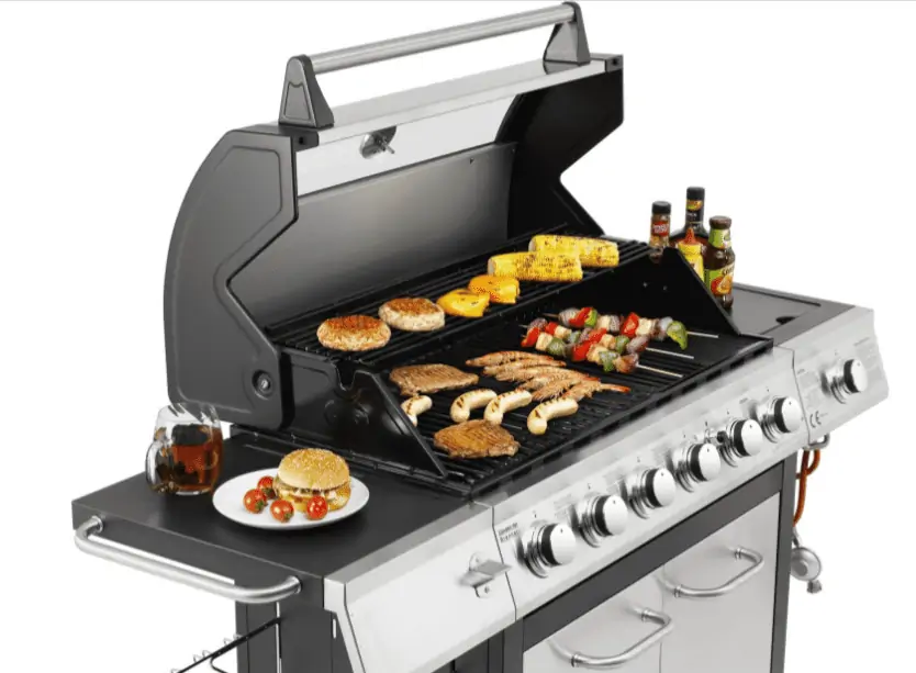 El Fuego Edelstahl Gasgrill Long Beach Mit 6 1 Edelstahlbrennern