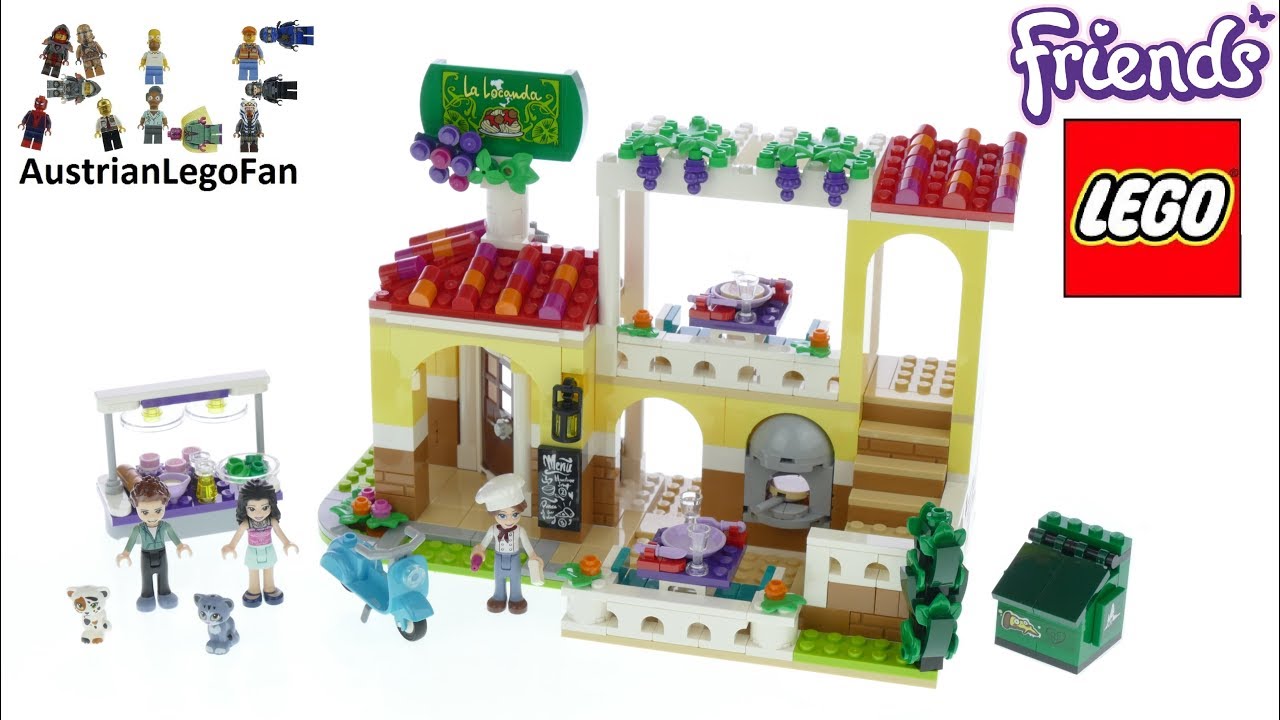 Lego Friends 41379 Heartlake City Restaurant - Lego Speed Build Review