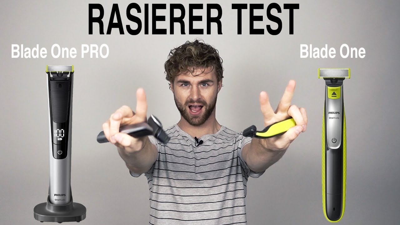 RASIERER TEST - Männerrasierer ● ELEKTRORASIERER TEST | Philips Blade vs. Philips Blade PRO