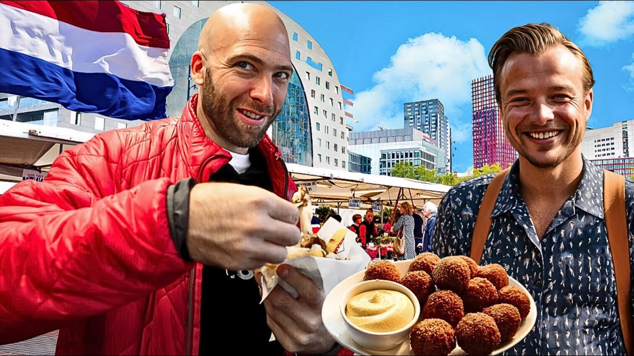 Rotterdam Street Food You Must Try!! Best Street Food Market In The Netherlands?!