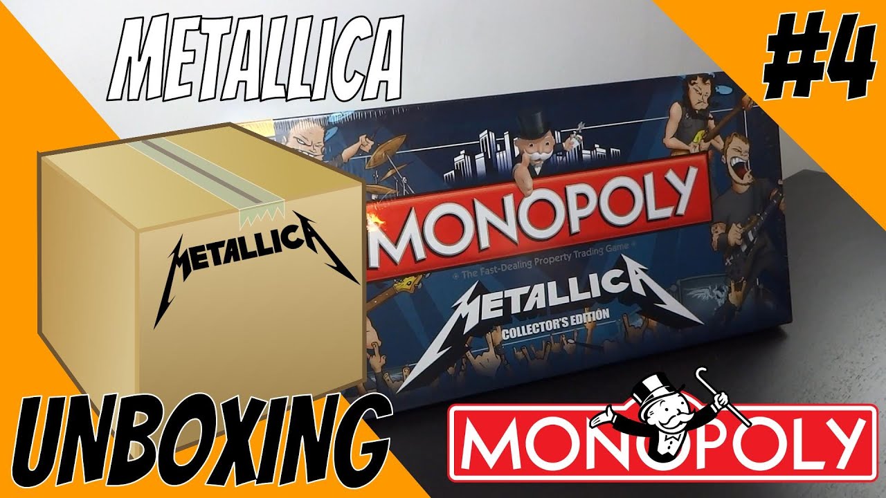 Unboxing #4: Monopoly Metallica Collector's Edition
