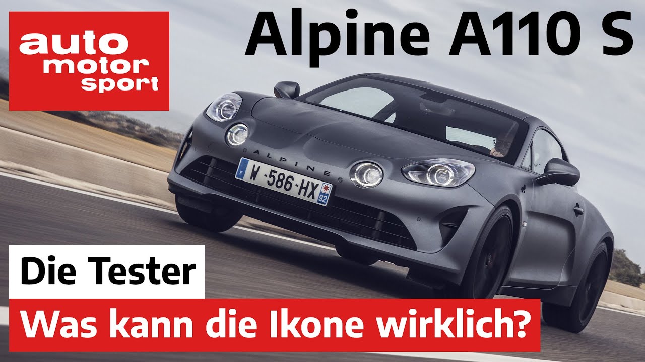 Alpine A110 S: leicht konstruiert & schwer beeindruckt! - Test/Review | auto motor und sport