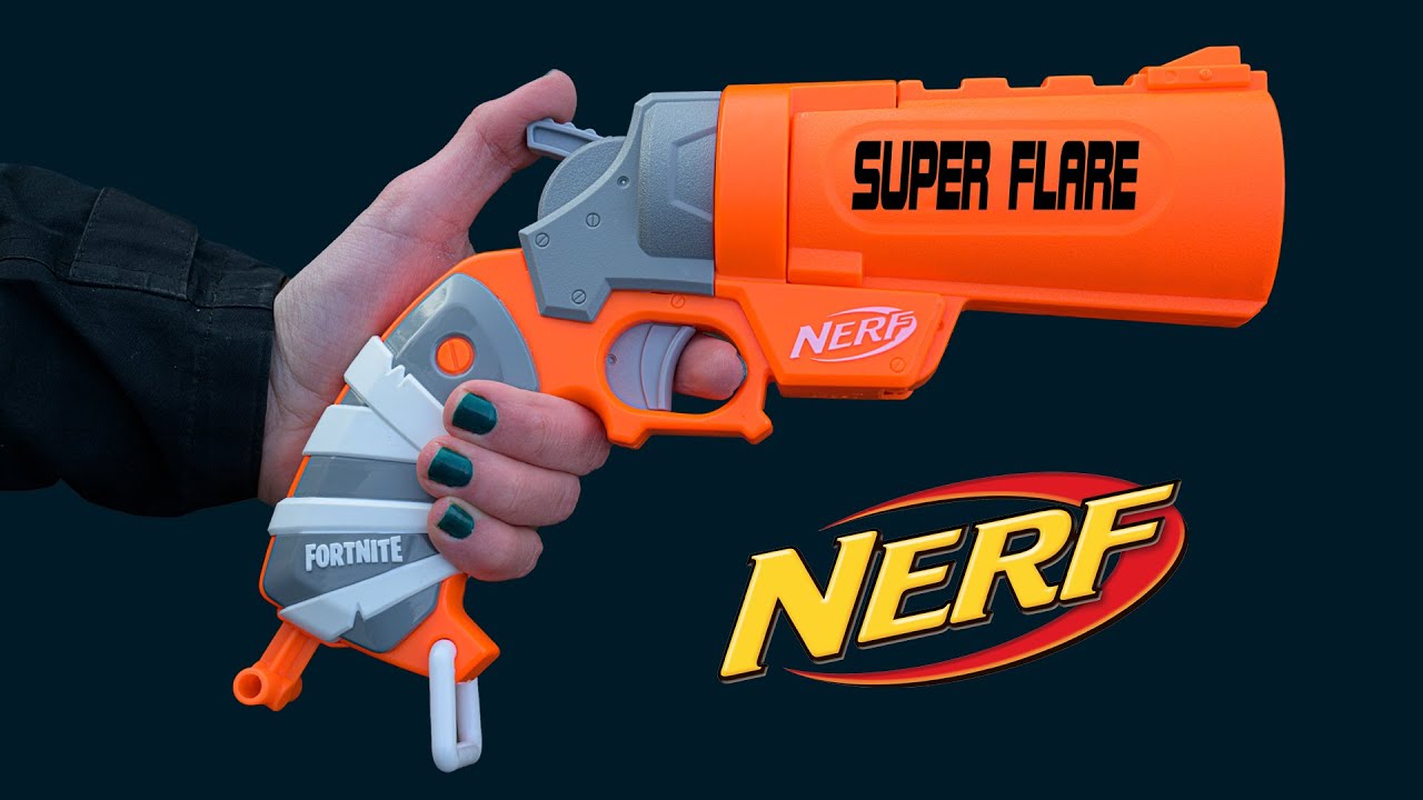 Nerf Fortnite Flare - Unboxing, Review & Test | MagicBiber [deutsch]