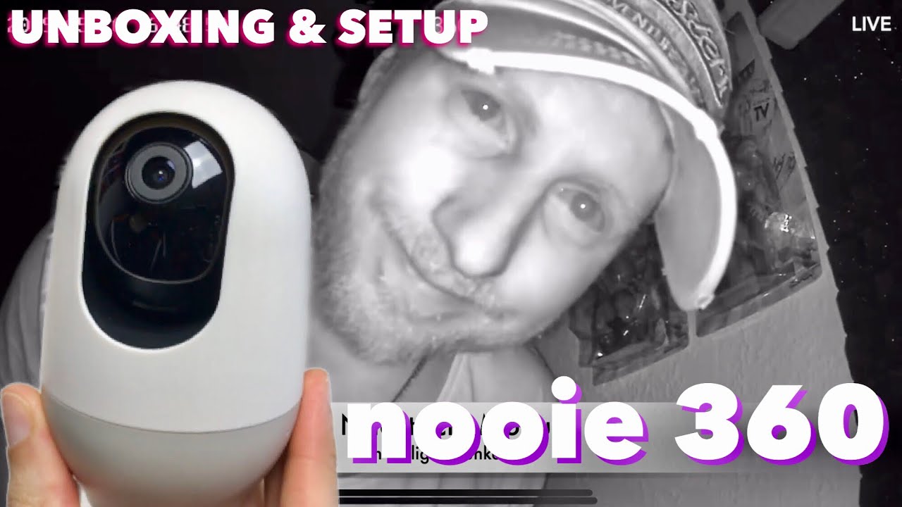Nooie 360 - Schwenkbare 1080p Indoor IP Kamera - UNBOXING, SETUP & ERSTEINDRUCK