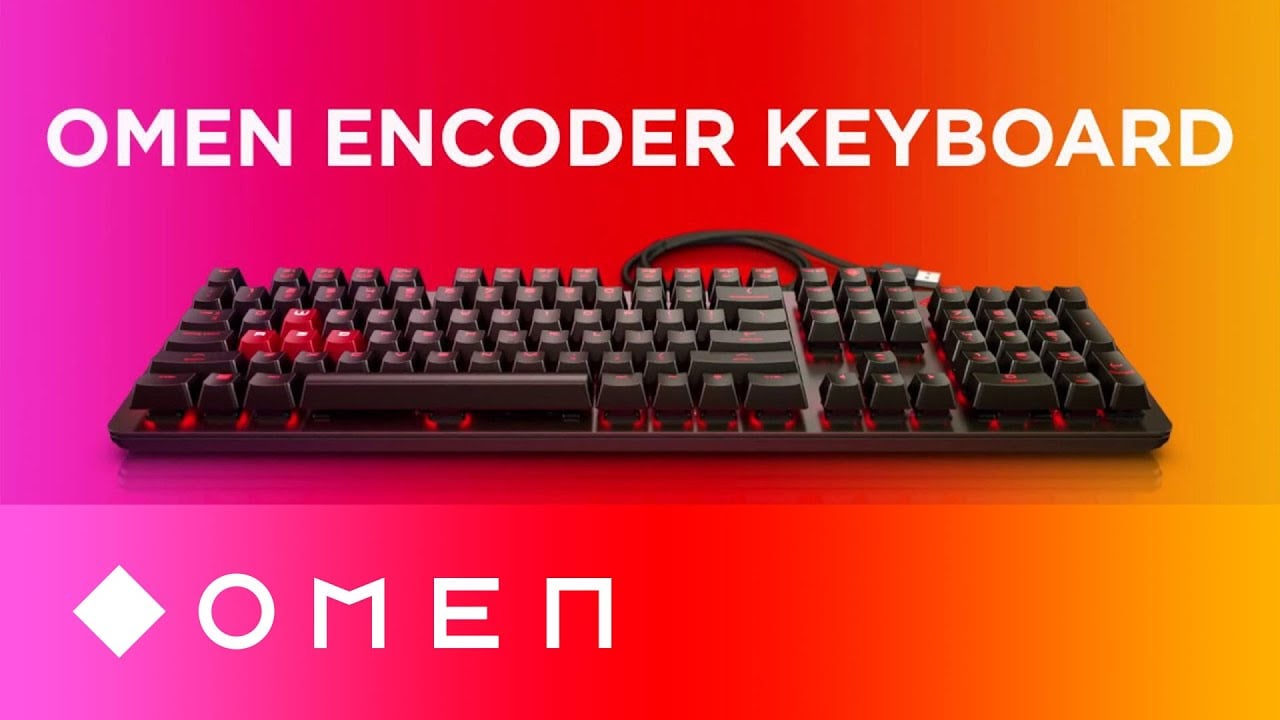 Customizable Mechanical Gaming Keyboard | OMEN Encoder | OMEN