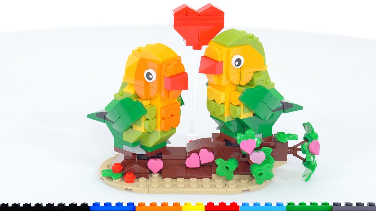 LEGO Valentine Lovebirds set 40522 review! Absolutely charming and a good value