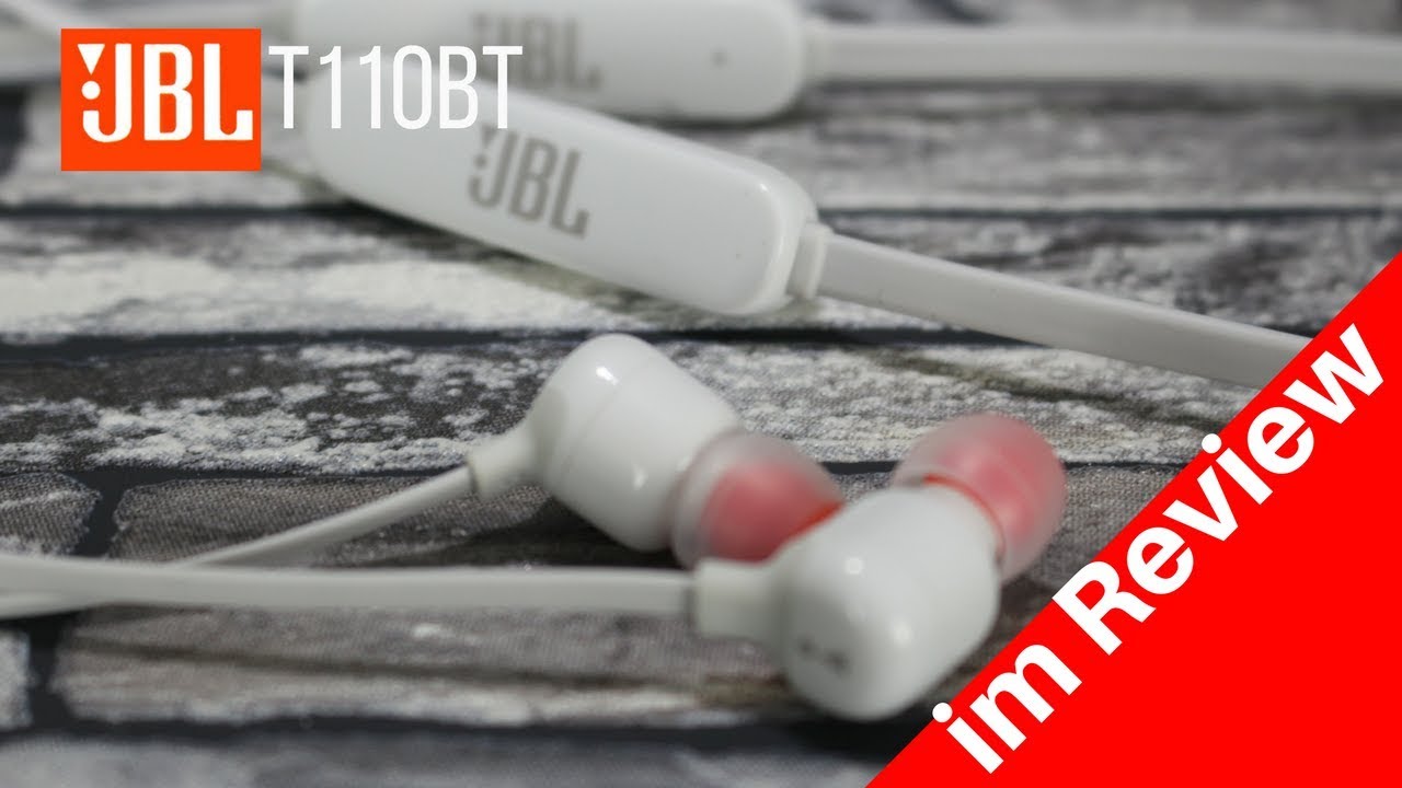 JBL T110 BT Bluetooth in ear Kopfhörer Review 🎭
