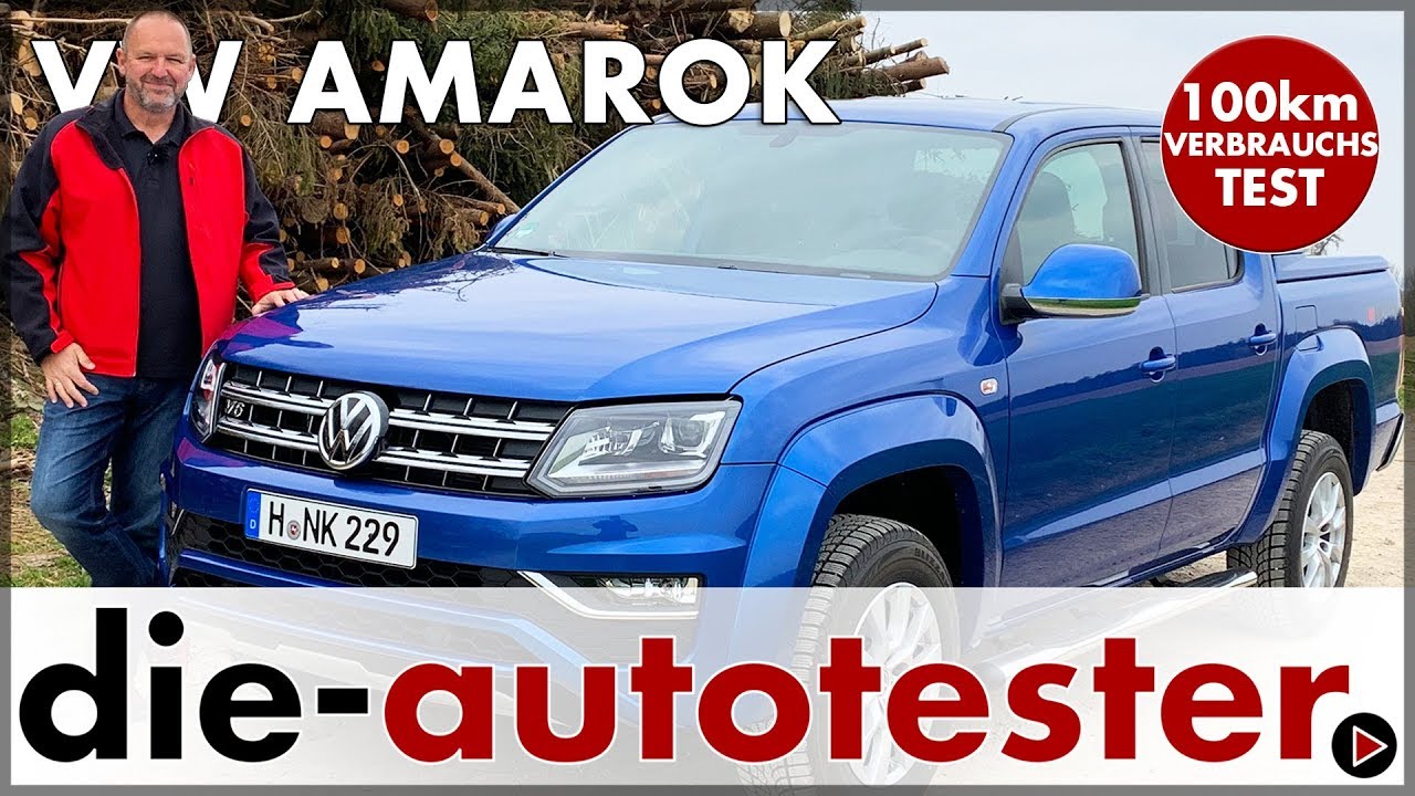 VW Amarok V6 3.0 TDI 190 kW (258 PS) - 100 km Verbrauch Test Probefahrt | 2019 | Review | Deutsch