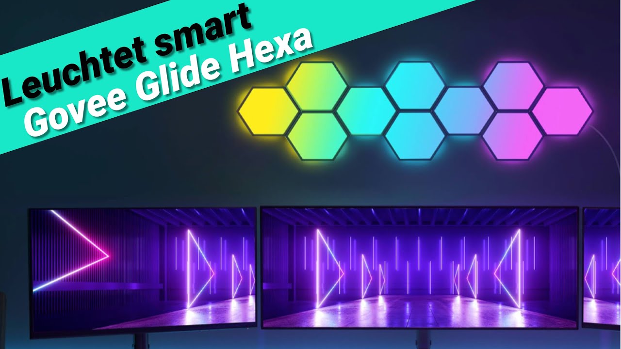 Govee Glide Hexa im Test - Smarte LED-Panels als NANOLEAF ALTERNATIVE?