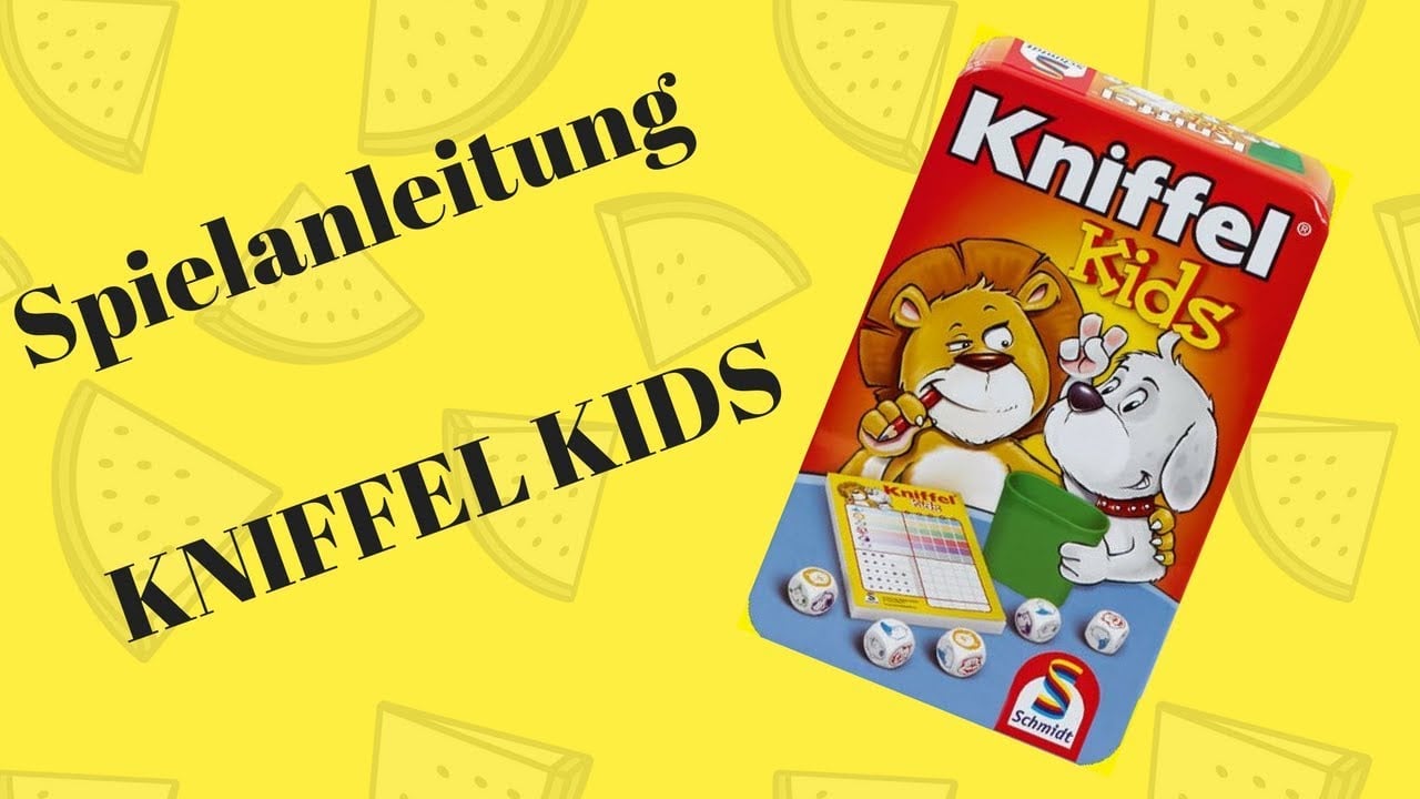 😍 KNIFFEL KIDS Spielanleitung Spielbeschreibung Anleitung Yatzy erklärt in HD