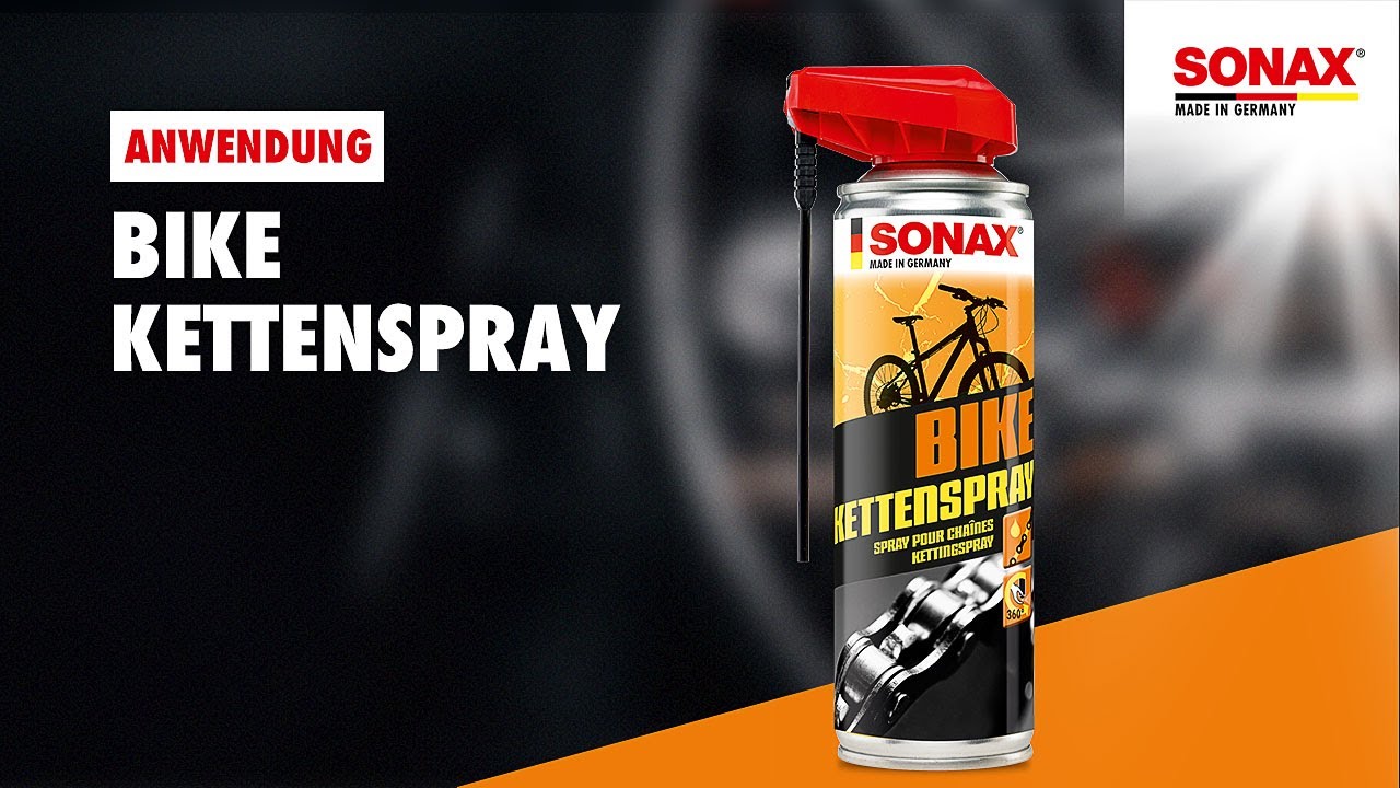 Anwendung SONAX BIKE KettenSpray