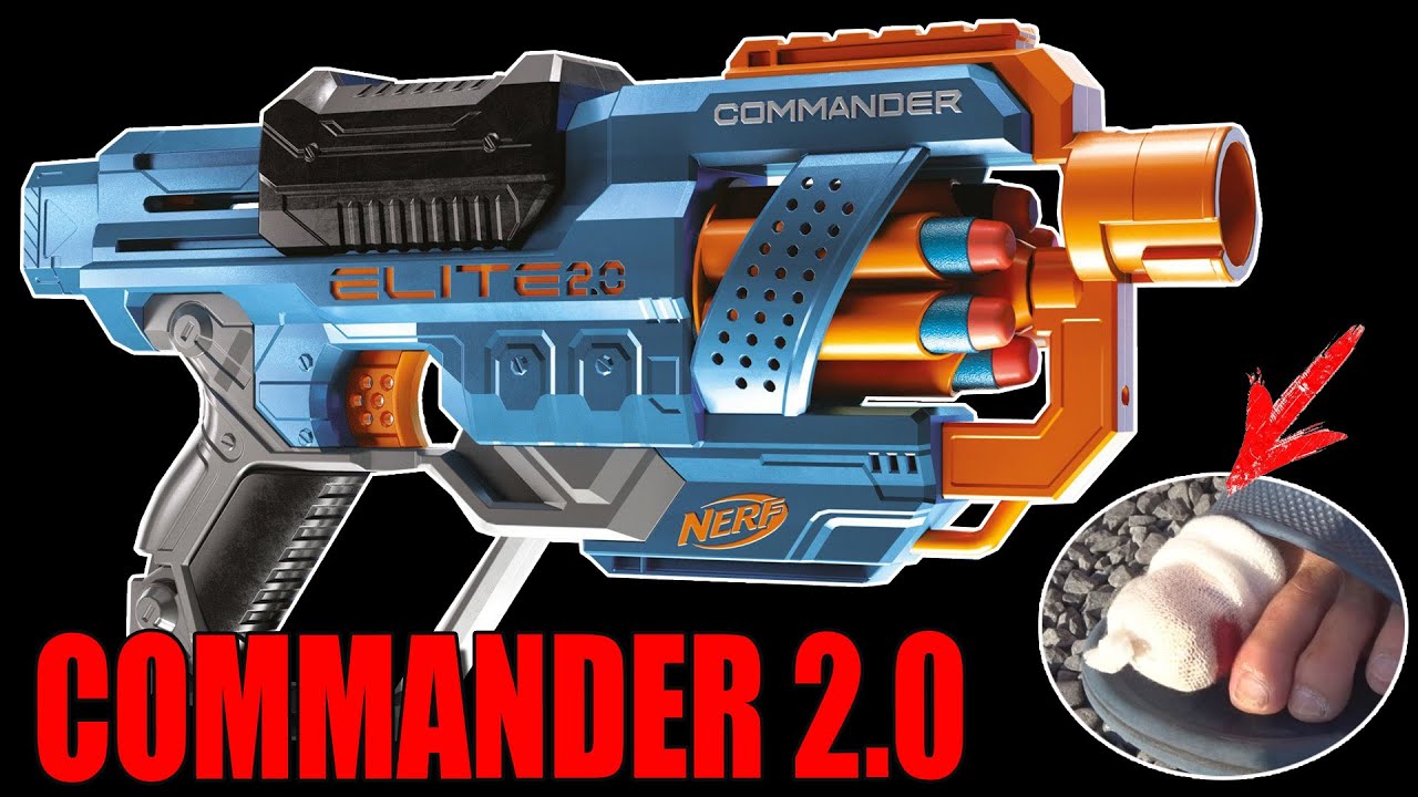 Nerf Elite 2.0 Commander RD-6 - DER BESTE DART REVOLVER? [Vorstellung + Schusstest | dertestmichel]