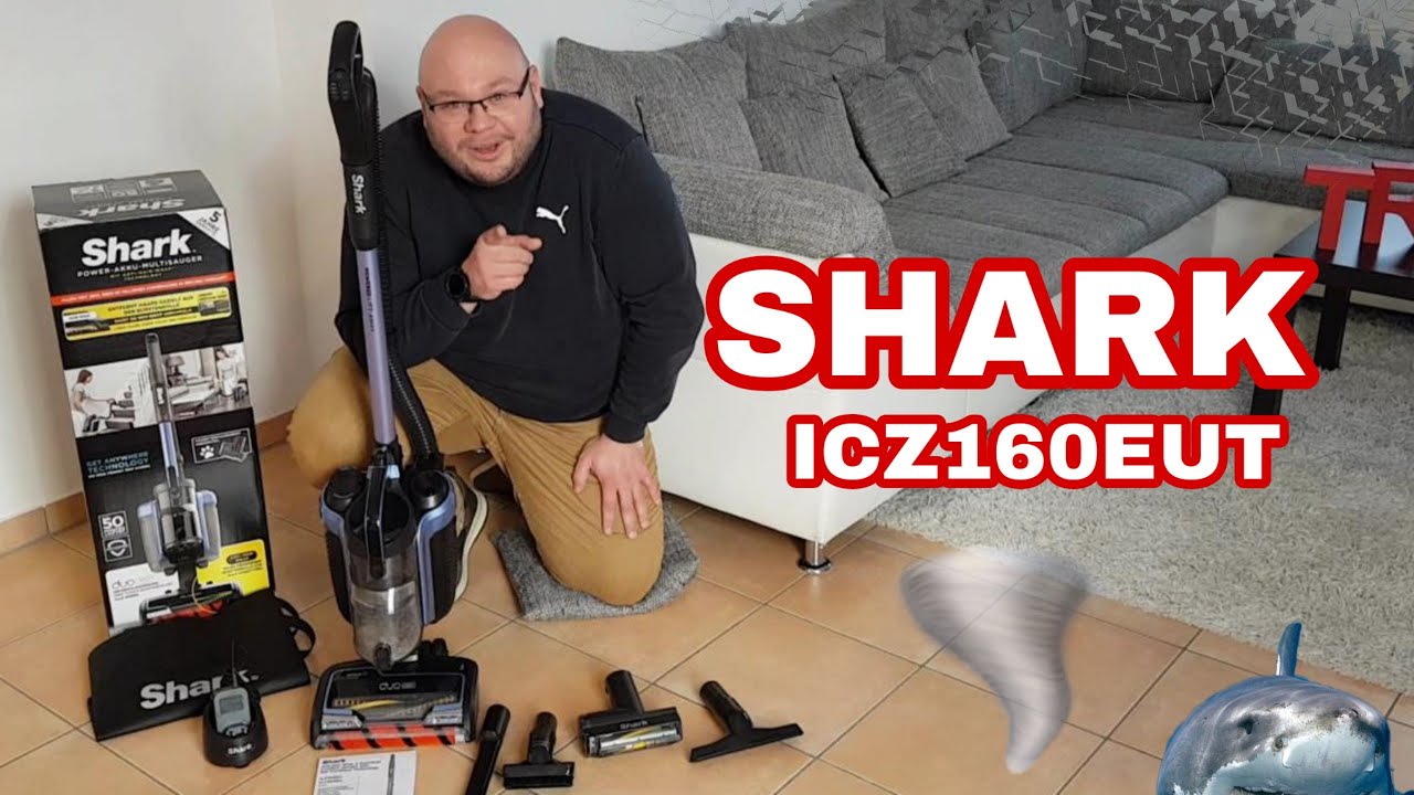 Shark Anti Hair Wrap Akku Staubsauger Get Anywhere Technology Test Review Shark ICZ160EUT Akkusauger