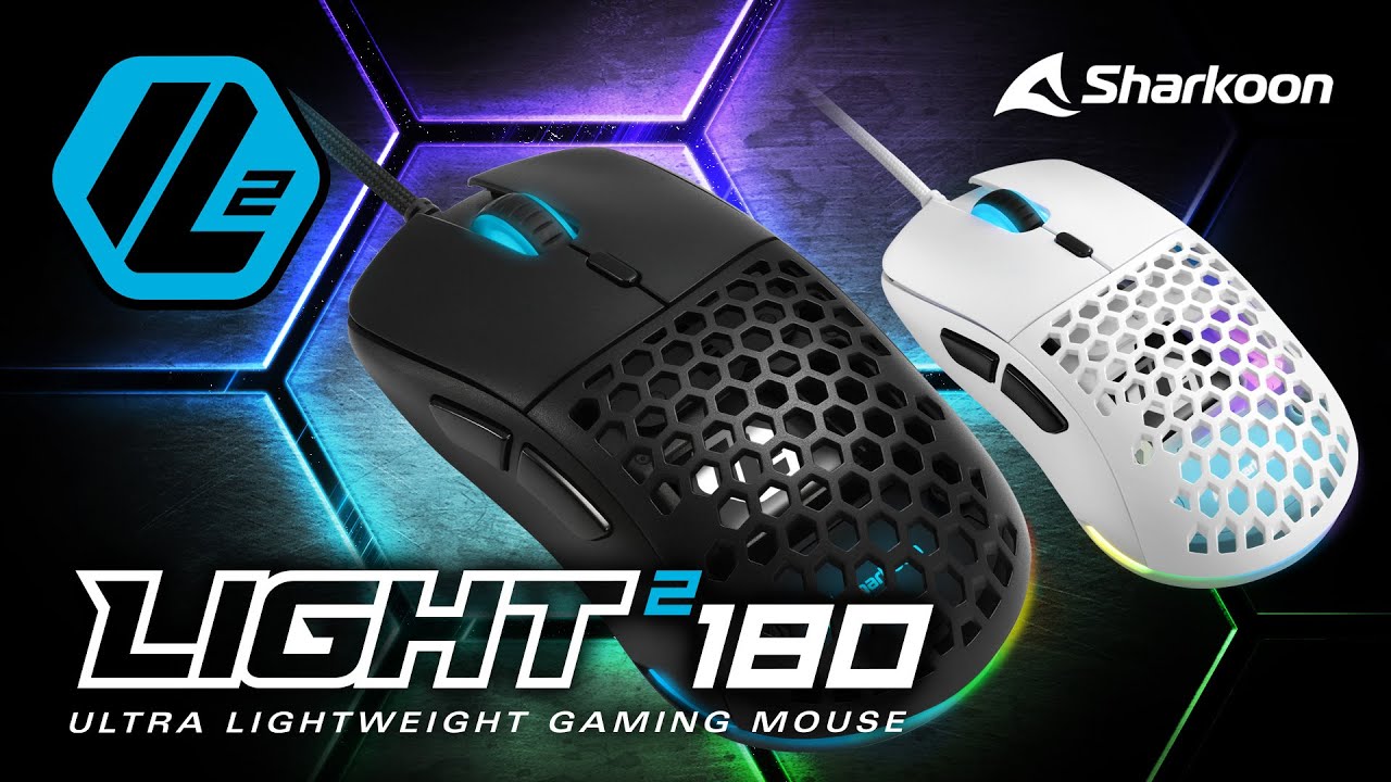Sharkoon Light²180 Ultralight Gaming Mouse