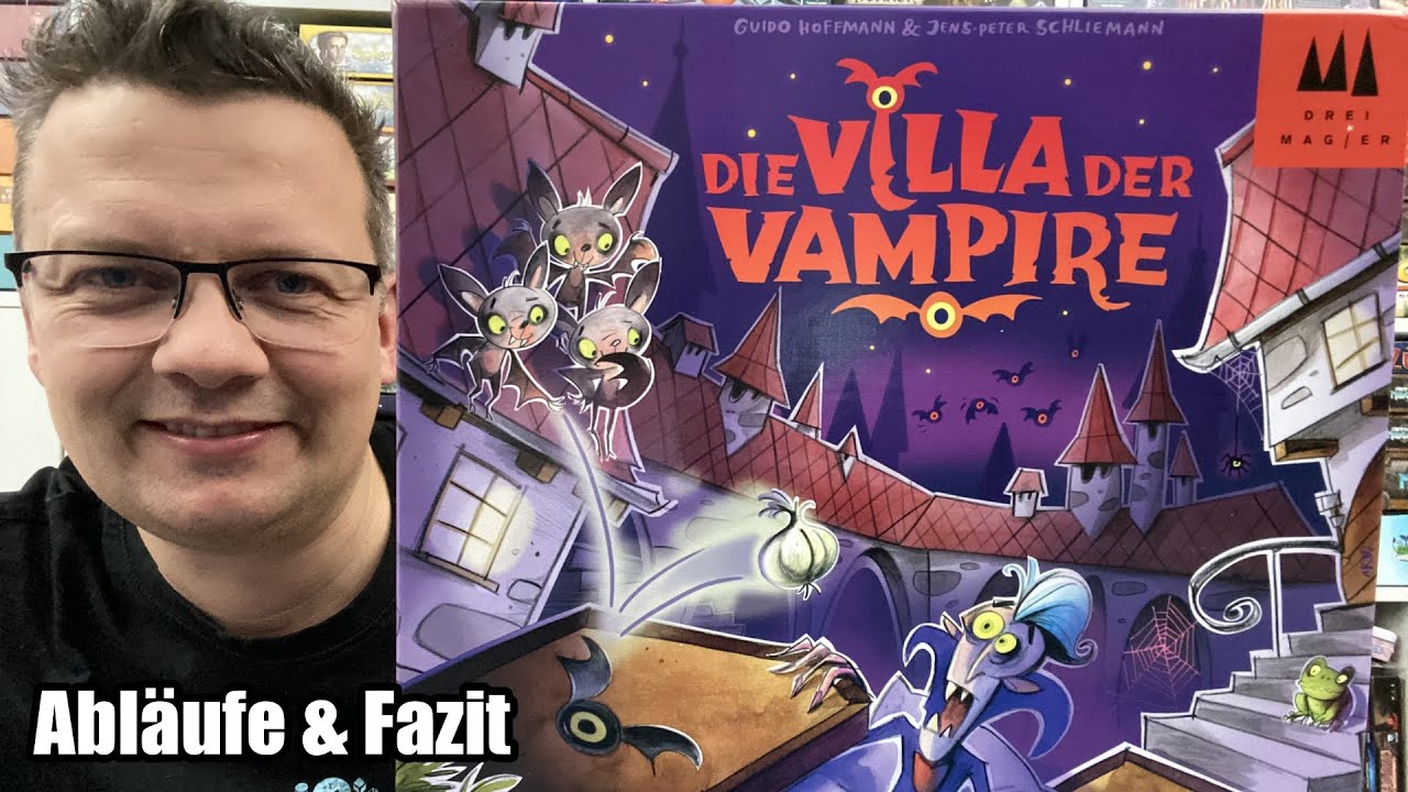 Die Villa der Vampire (Drei Magier) - ab 5 Jahre - Empfehlungsliste Kinderspiel des Jahres 2022