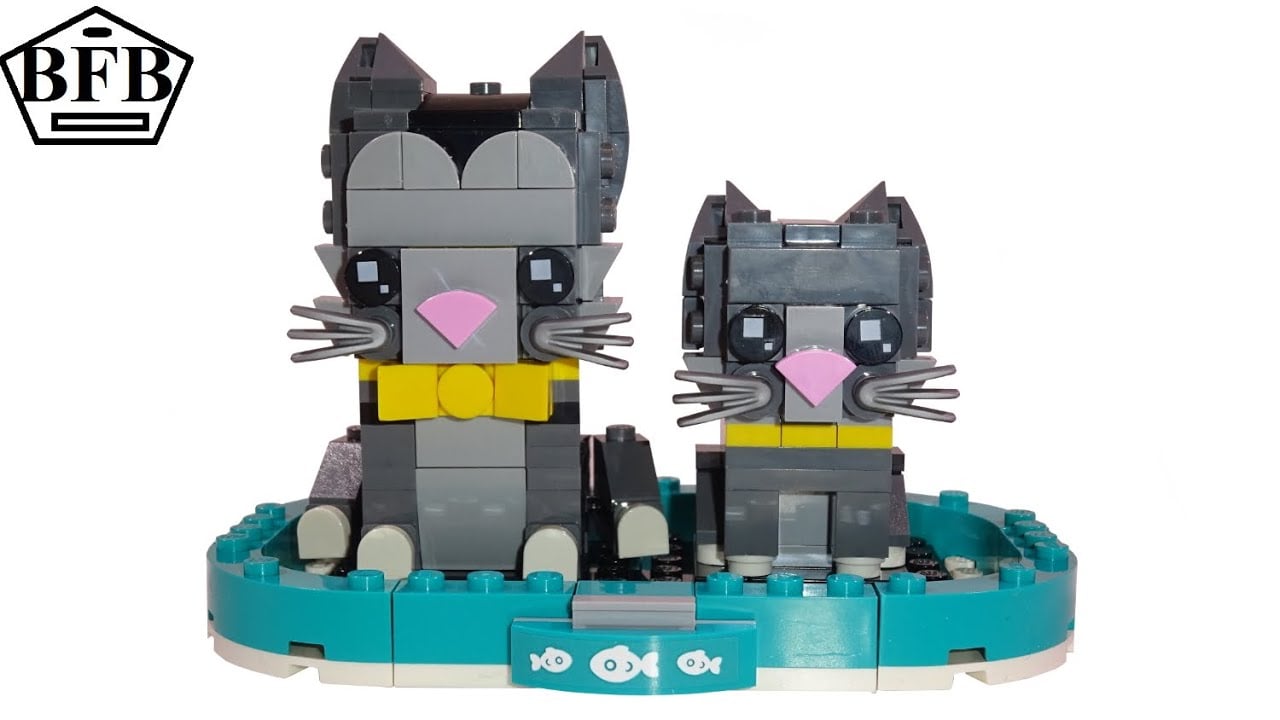 Lego BrickHeadz™ 40441 | Kurzhaarkatzen | Lego Speed Build Review