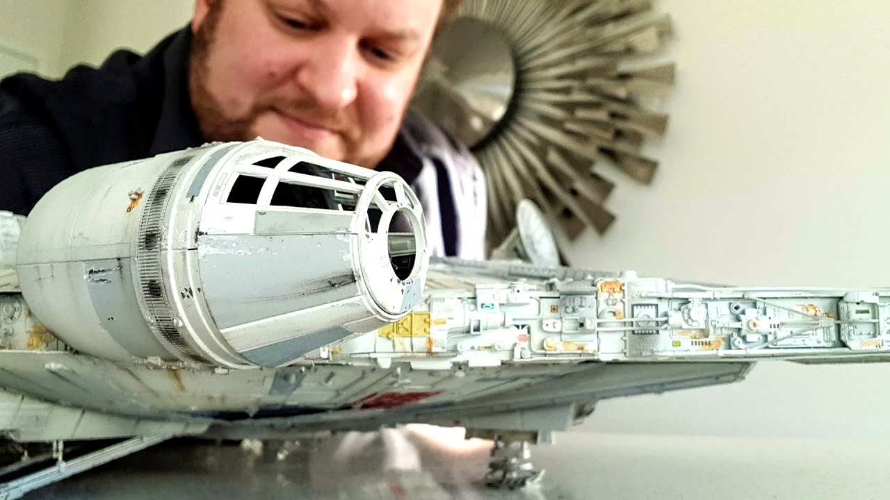 Building Bandai's Perfect Grade Millennium Falcon model kit