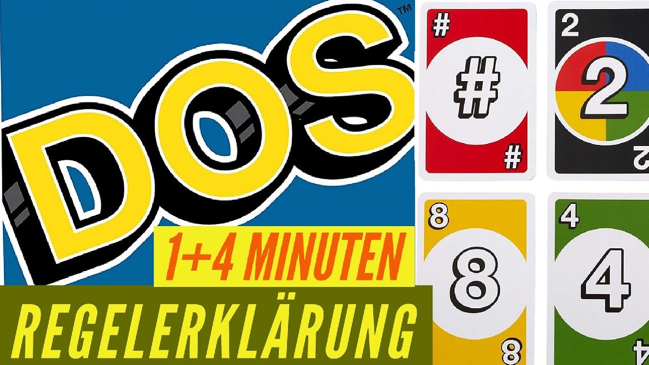 DOS 🎴 Regeln Anleitung Erklärung Regelerklärung ⭕ Kartenspiel
