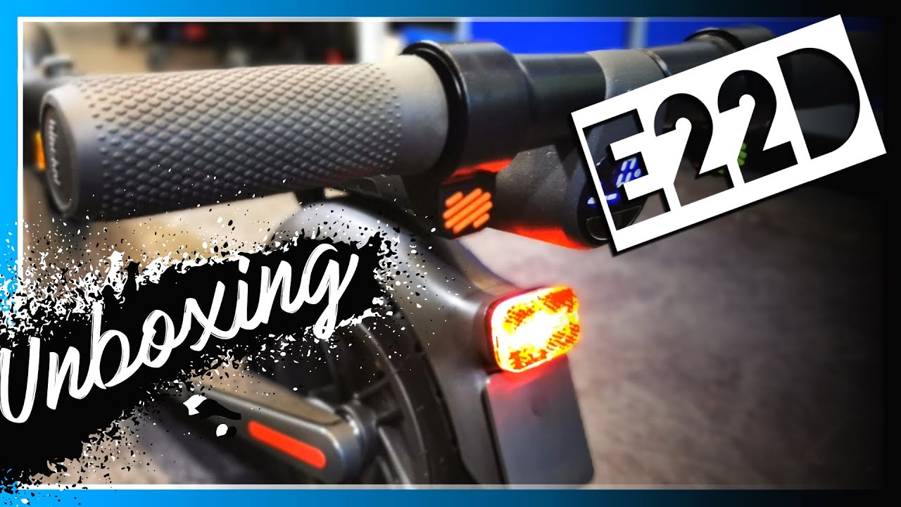 Ninebot E22D ⚡ GÜNSTIG & GUT ⚡ UNBOXING, Test, Anleitung, kein Ninebot, Segway,  E25D, E45D, G30D