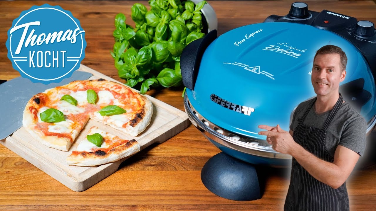 Die perfekte Pizza im G3 Ferrari Pizzaofen Delizia - in nur 3-5 Minuten