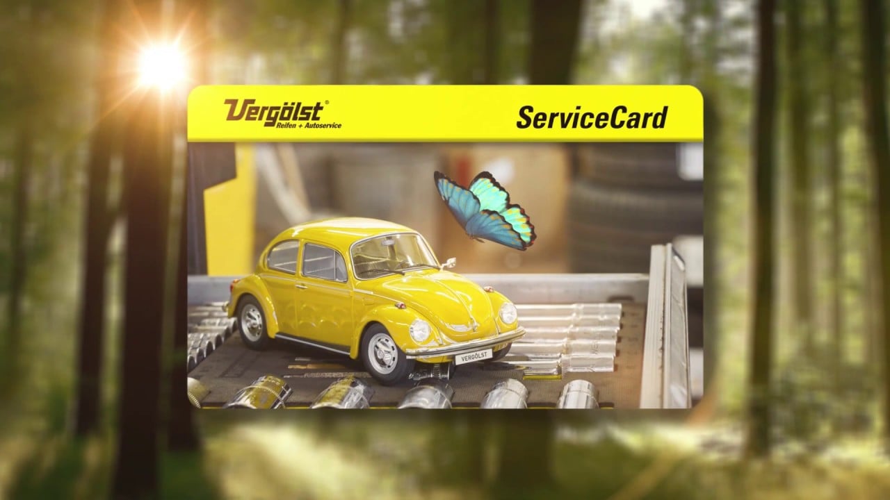 Gute Tat. Gute Fahrt. Die Vergölst ServiceCard