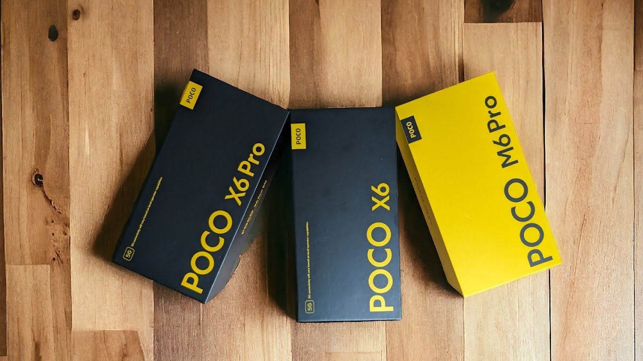 Die neuen Xiaomi Poco Phones: M6 Pro vs  X6 vs  X6 Pro: Das sind die Unterschiede (Tipps + Info)