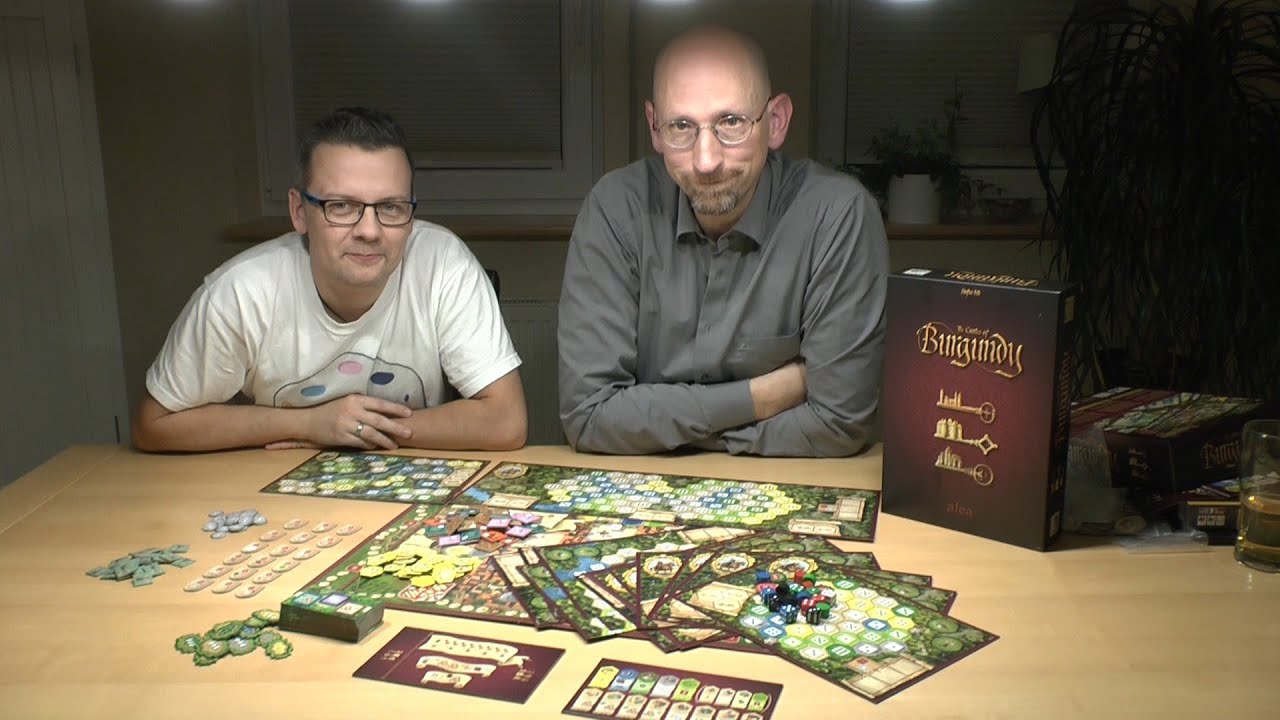Die Burgen von Burgund / The Castles of Burgundy (alea/Ravensburger) mit Stefan Feld