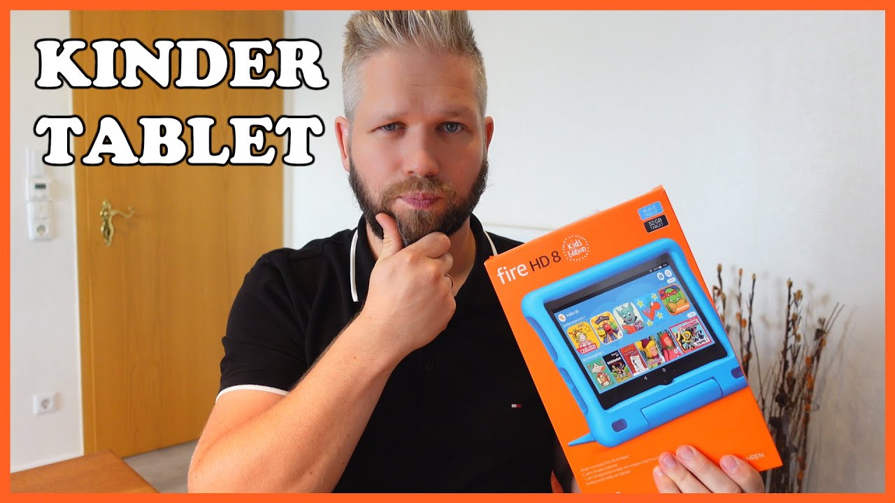 Kinder Tablet das Rundum sorglos Paket ? Amazon Fire HD 8"Kids Edition 2021 Review/Test | Papas Vlog