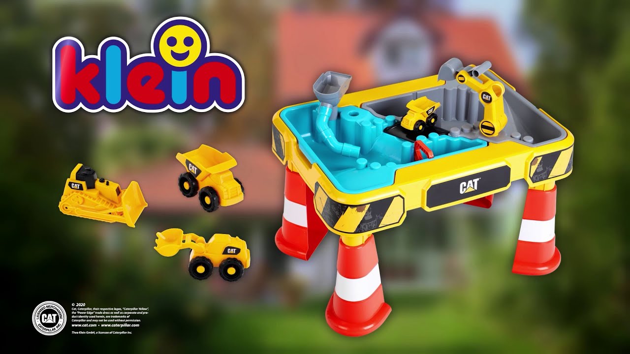 Theo Klein - Werbespot - Caterpillar Sand- und Wasser Spieltisch - Mega Set (#3208)