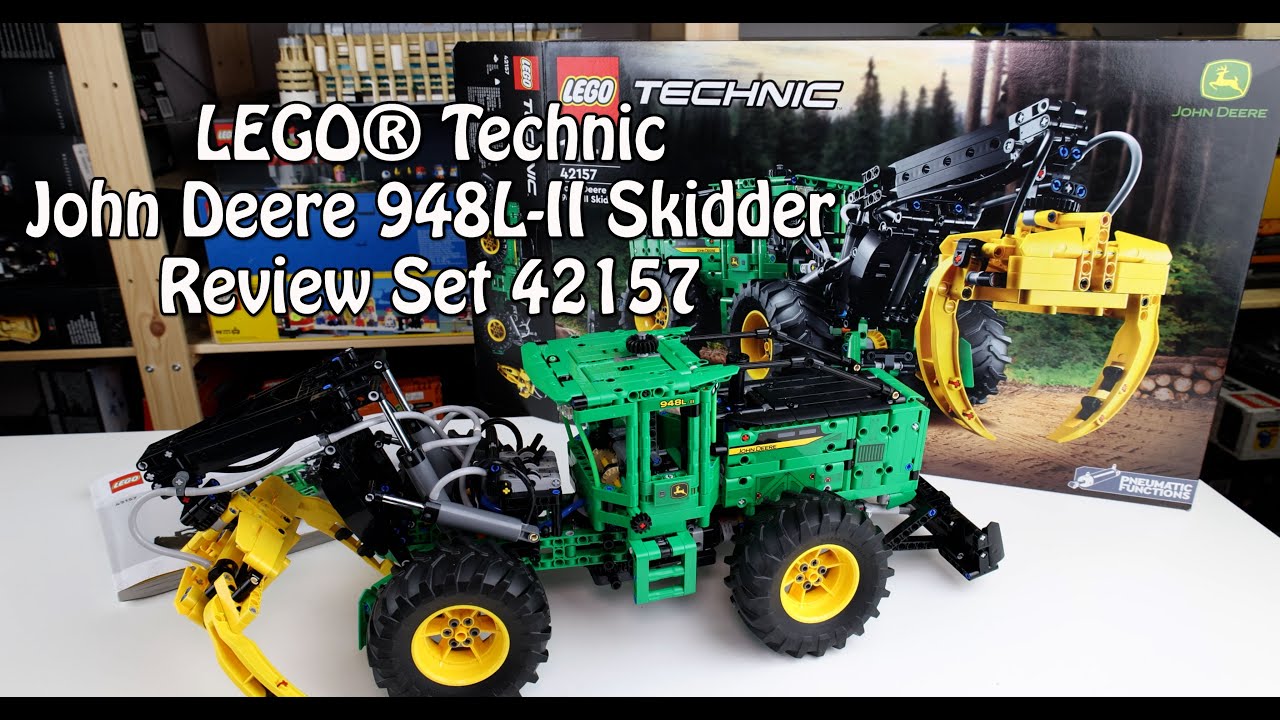 Review LEGO John Deere 948L-II Skidder (Technic Set 42157)