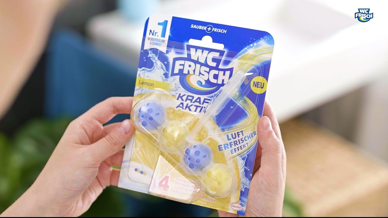 Wie verwendet und recycelt man WC FRISCH Kraft Aktiv Duftspüler?