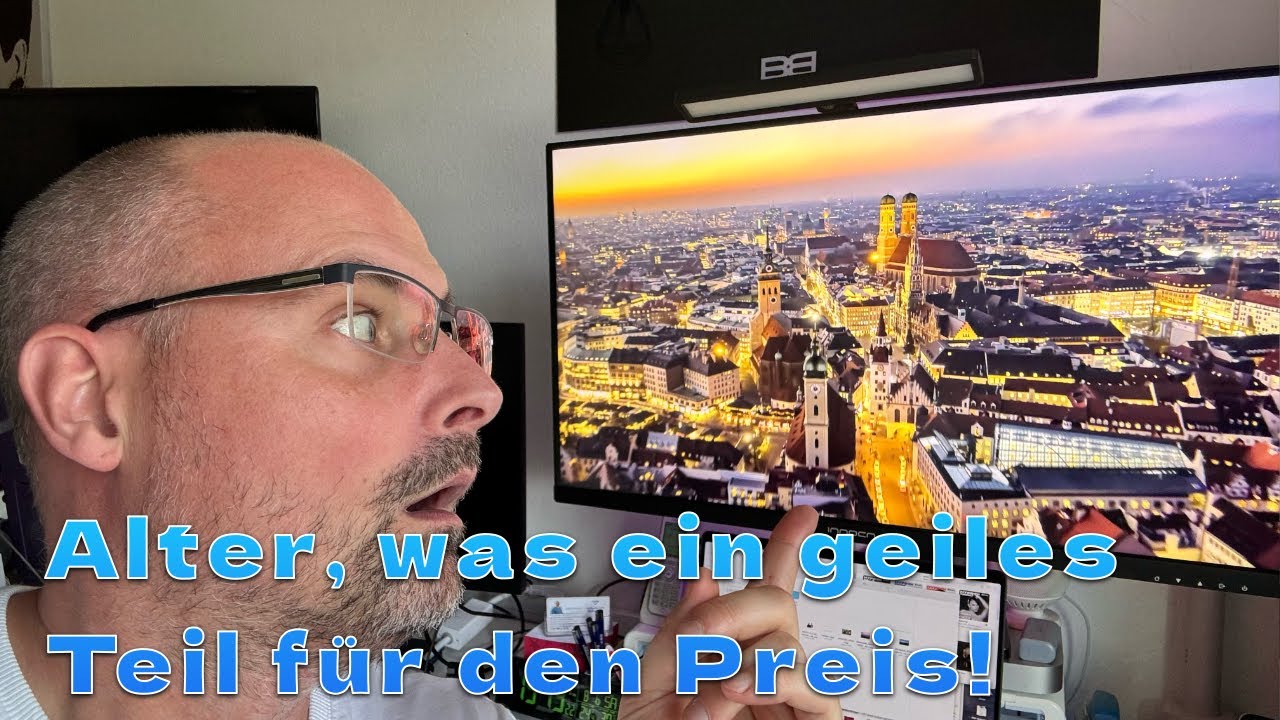 🖥️🎮 INNOCN 32 Zoll Mini-LED 4K Gaming-Monitor, Freesync, 144Hz, HDR1000, HDMI, DP, USB-C 90 W