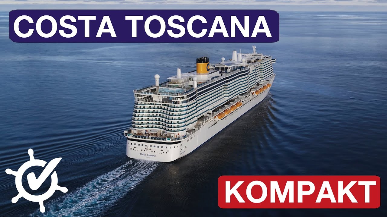 Costa Toscana: Morr-Kompakt-Rundgang auf dem LNG-Schiff von Costa Kreuzfahrten