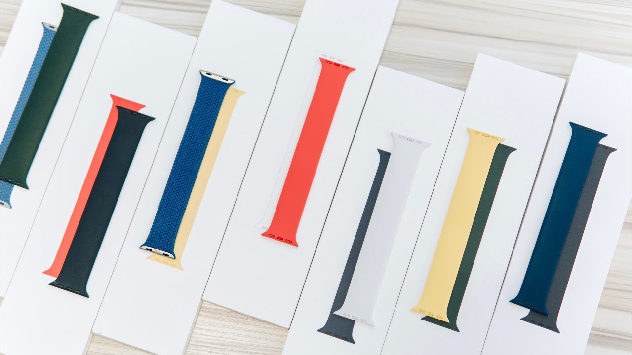 Testing All The New Apple Watch Solo Loop Bands