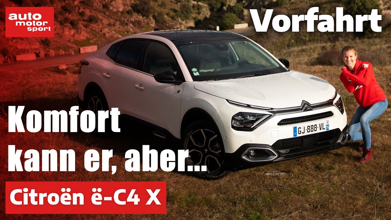 Citroën ë-C4 X: Komfort kann er, aber.... - Fahrbericht | auto motor und sport