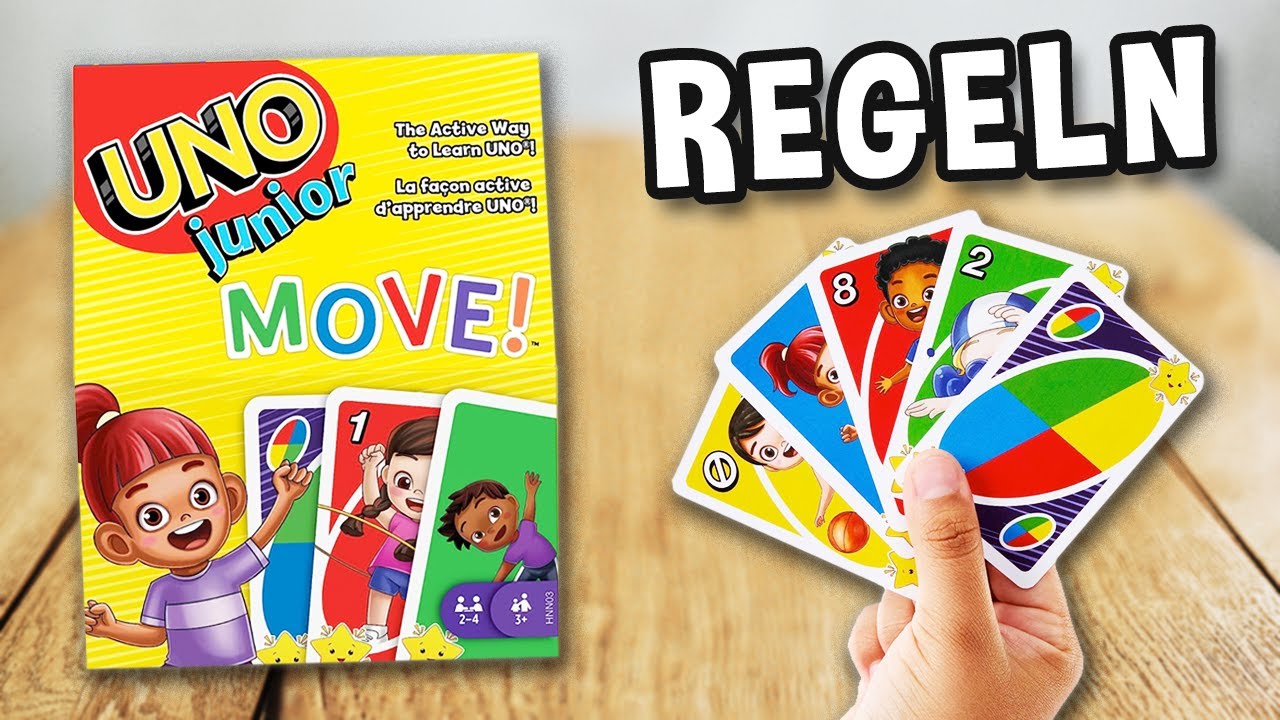 UNO JUNIOR MOVE! - Spielregeln TV (Spielanleitung Deutsch) - MATTEL GAMES