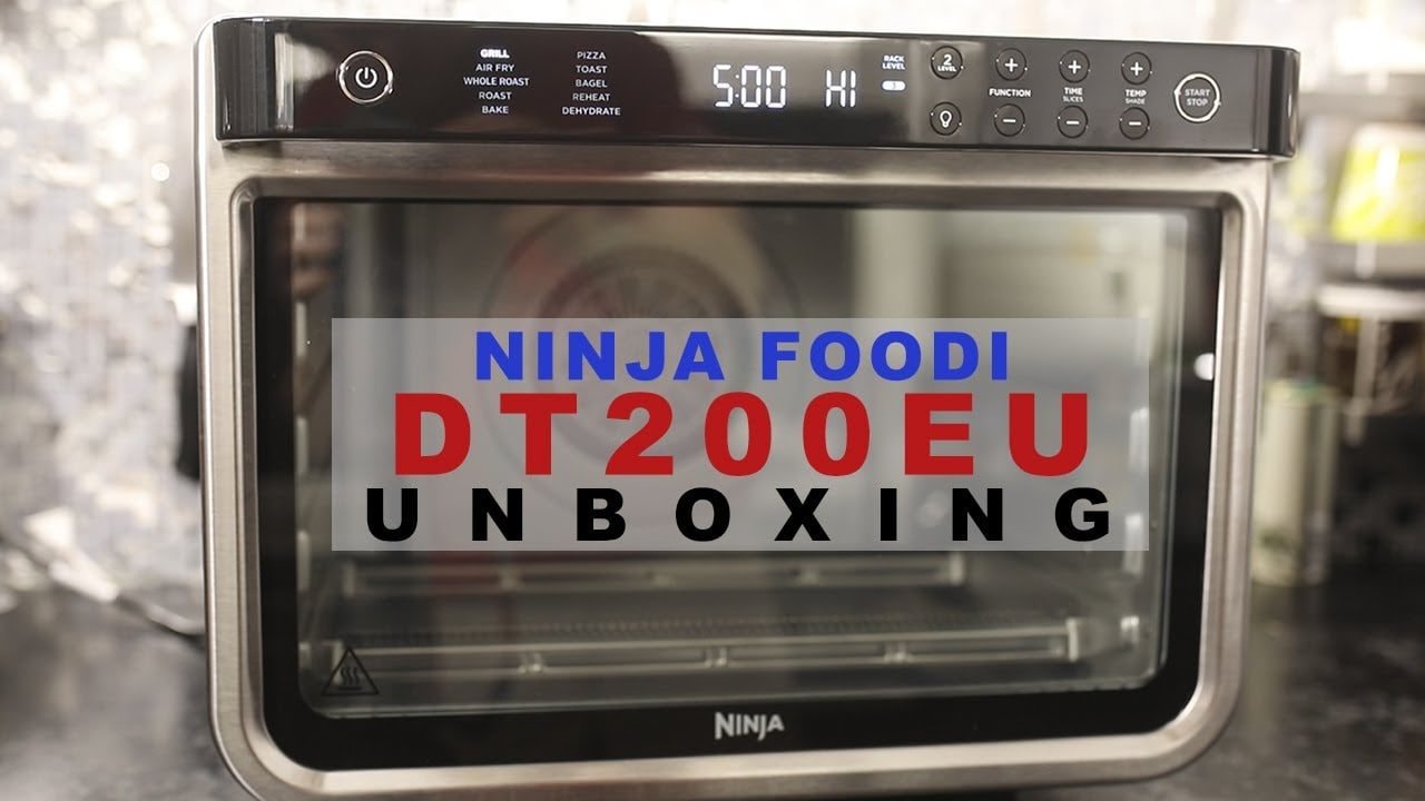 NINJA FOODI 10 in 1 MULTIFUNKTIONSOFEN - Unboxing & Eindrücke - German