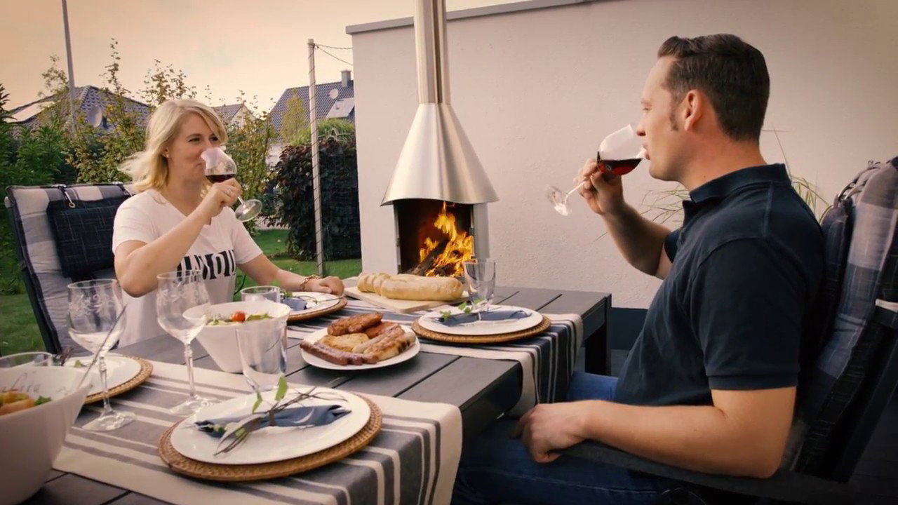 Buschbeck Edelstahl Gartenkamine