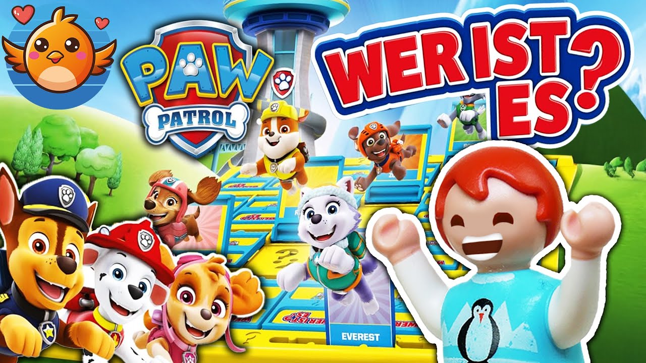 WER IST ES?! Paw Patrol Edition!🐶 XXL Brettspiel für Julian, Hannah & Emma | Playmobil Film Deutsch