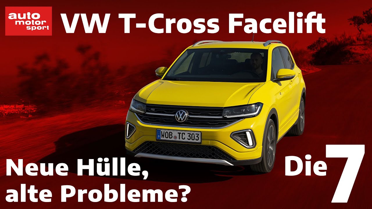 VW T-Cross: DAS ändert sich mit dem Facelift I auto motor und sport