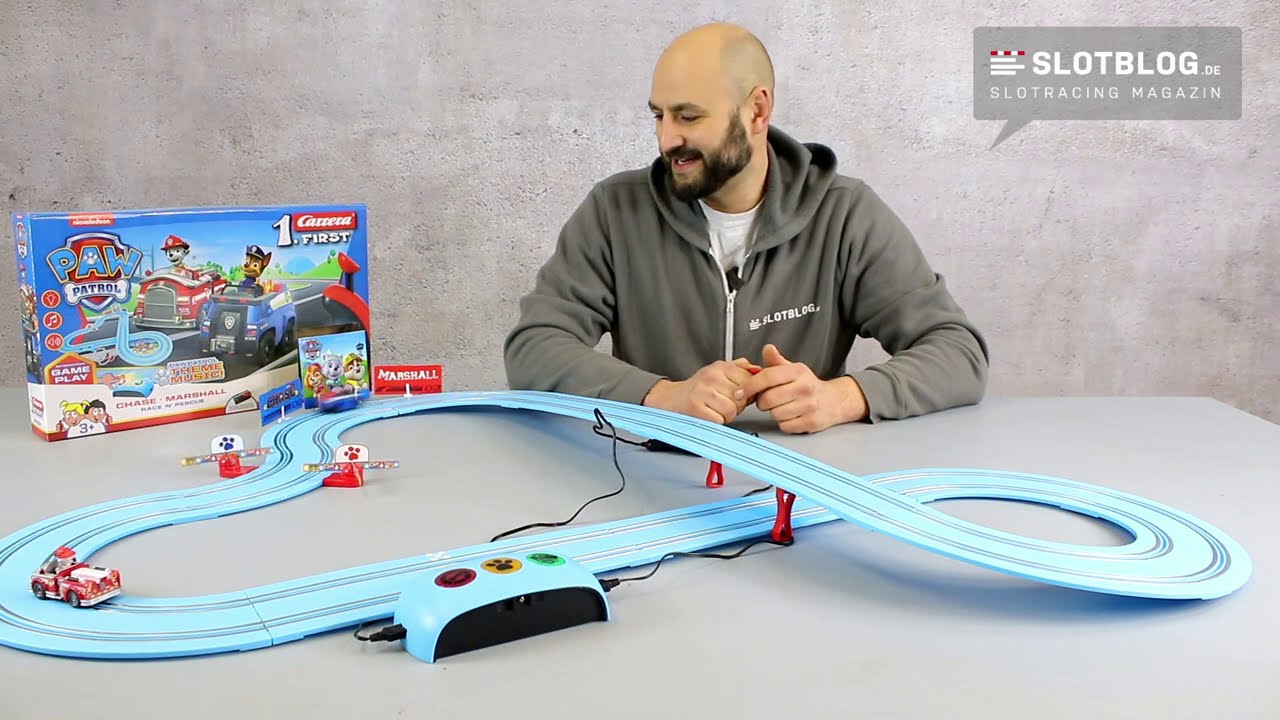 Slotracing für 3 Jährige? - Carrera First Paw Patrol