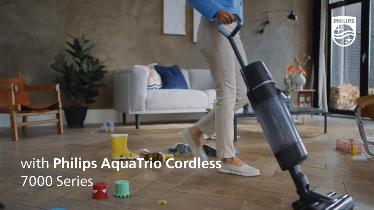 Philips AquaTrio Cordless Wet and Dry Vacuum 7000 Series | XW7110