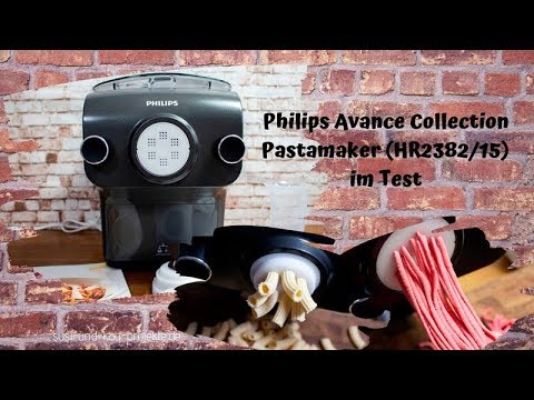 Philips Avance Collection Pastamaker (HR2382/15) | Alle Formscheiben und Lasagne Platten Zubereitung