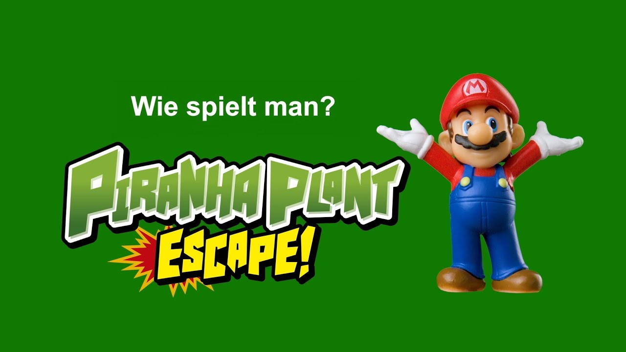 NEU – EPOCH Games | Super Mario™ Piranha Plant Escape How-to-Play (deutsch)
