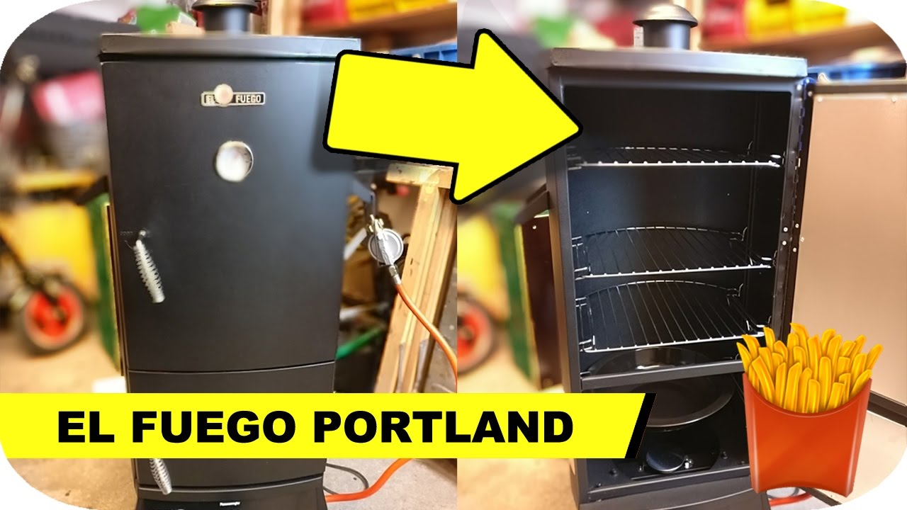 El Fuego Portland - Der Pulled Pork Ofen #unboxing | Pommes Män