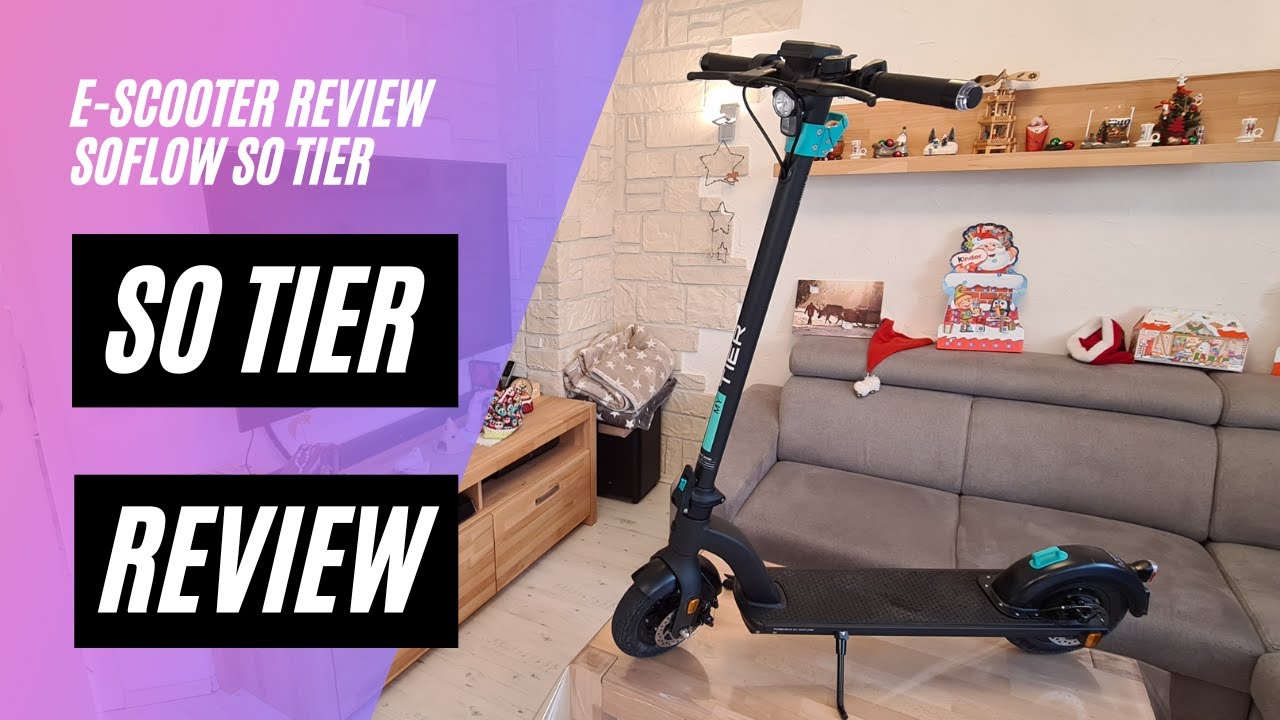 🛴 SoFlow SO TIER 🔍 Review nach 82 km (48V 500W 10,5AH 17kg 150kg Zuladung) Kein Getriebemotor