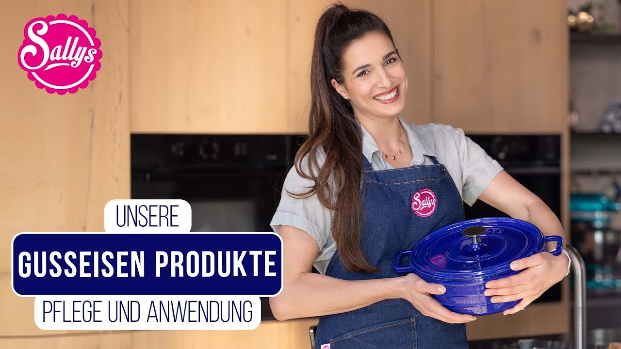 Gusseisen Töpfe und Bräter - Anwendung, Reinigung und Pflege