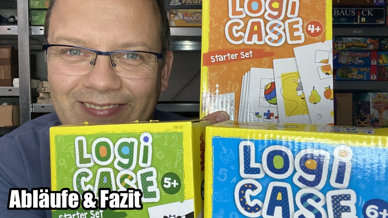 Logi Case (Haba) - Kinderspiele - Logikspiele / Solospiele für 4 Jahre / 5 Jahre / 6 Jahre