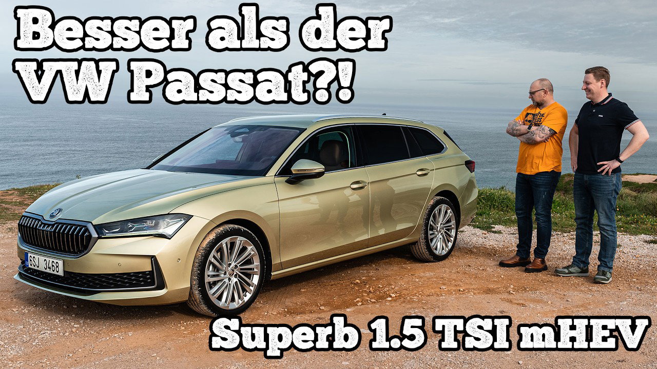 Dein neuer Dienstwagen: 2024 Skoda Superb Combi 1.5 TSI mHEV Selection - Kaufberatung, Test deutsch