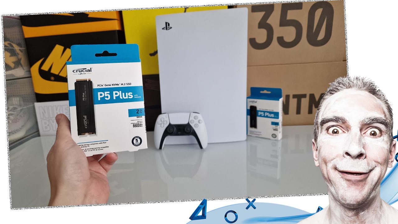 Crucial P5 Plus: PS5-Speichererweiterung mit Kühlkörper - Einbau guide +Test